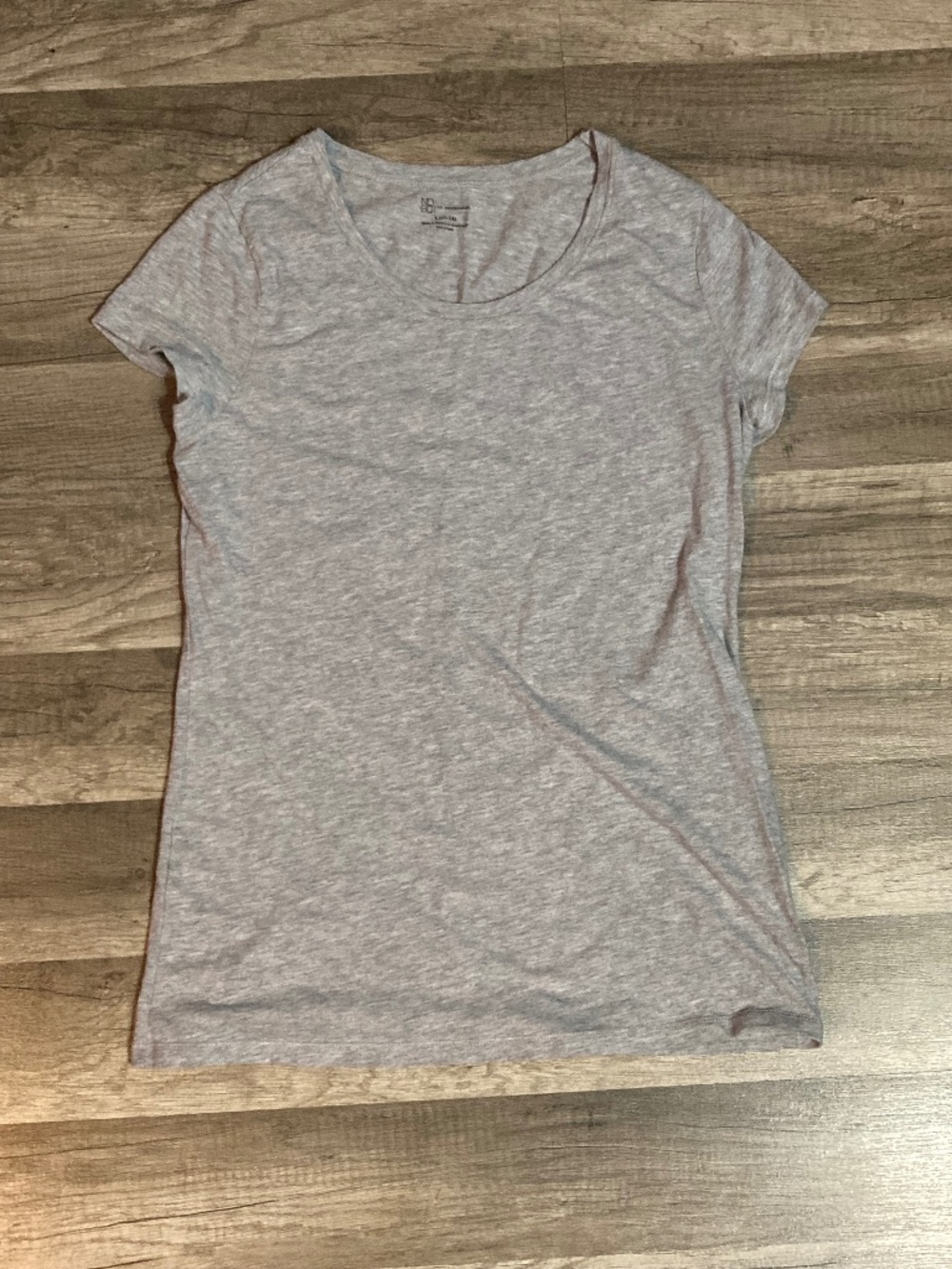 Gray cotton women’s T-shirt
